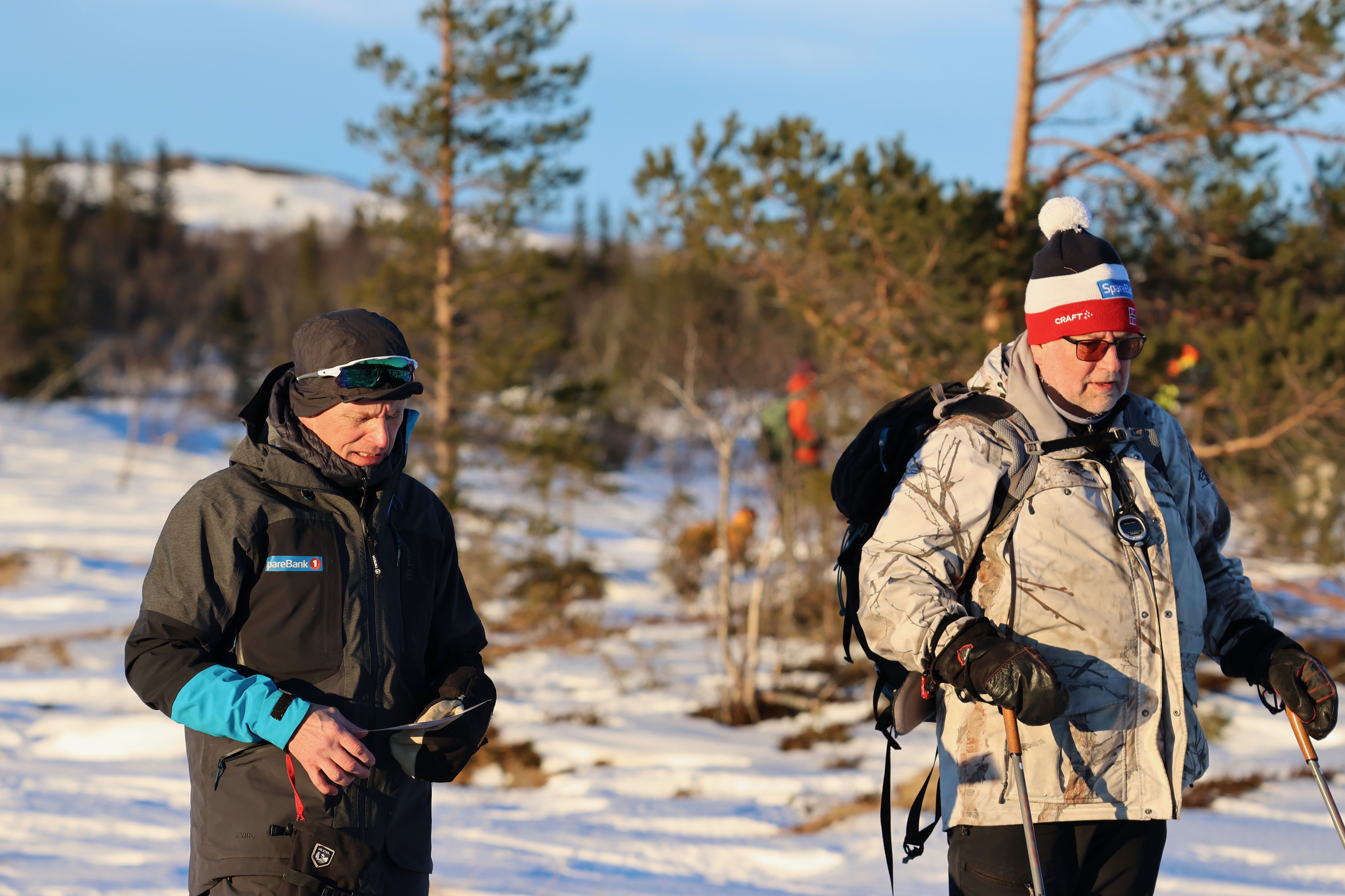 Dommere på jaktprøve
